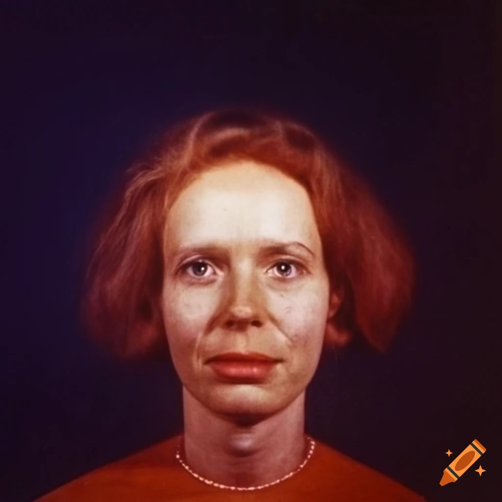 Color portrait photograph of a person from the 1970s