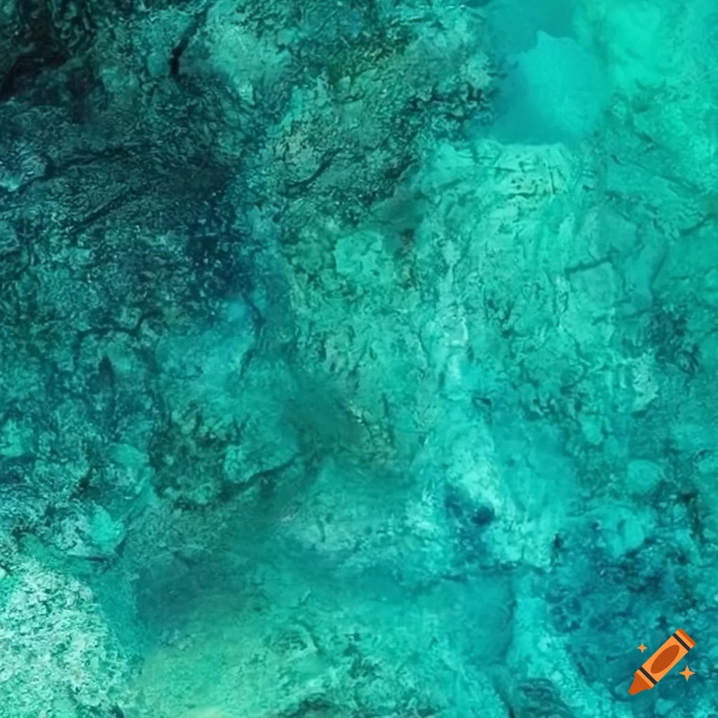 Aqua Colored Smooth Cement Floor On Craiyon