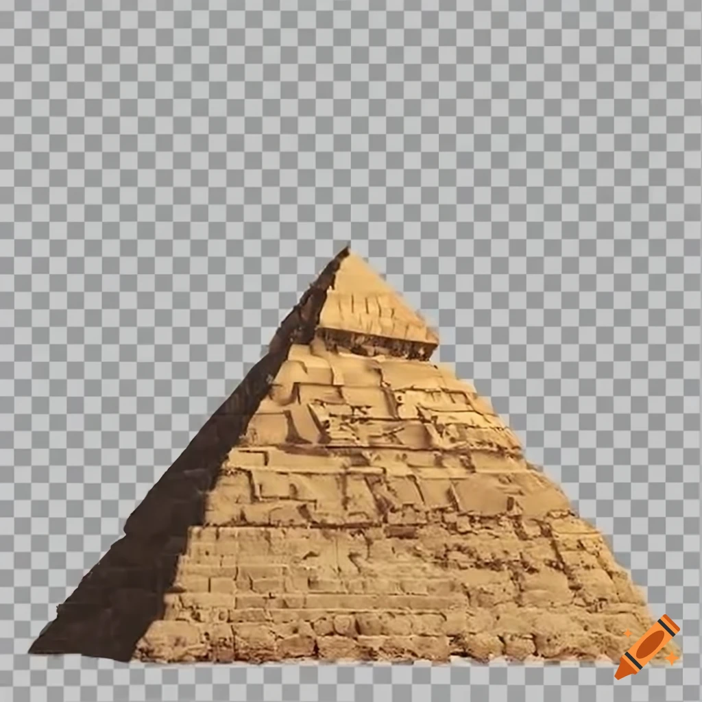 Simple pyramids in png format on Craiyon