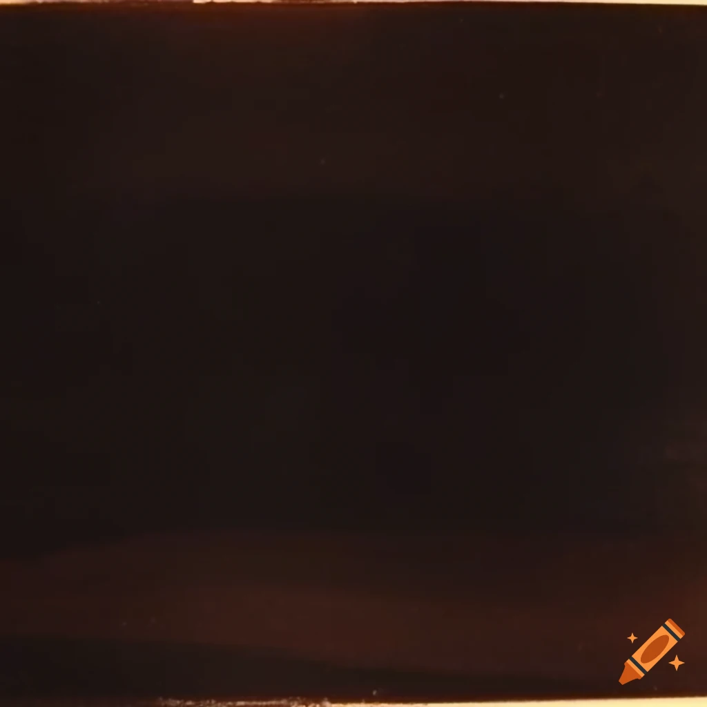 Vintage 1970s polaroid with film grain and scratches in dark ambiance ...