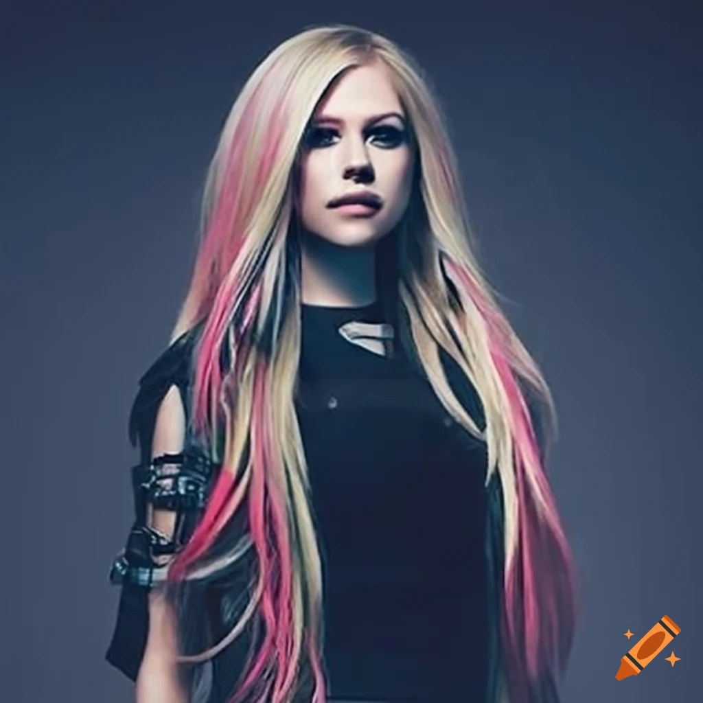 Avril lavigne in a dungeon crawler on Craiyon