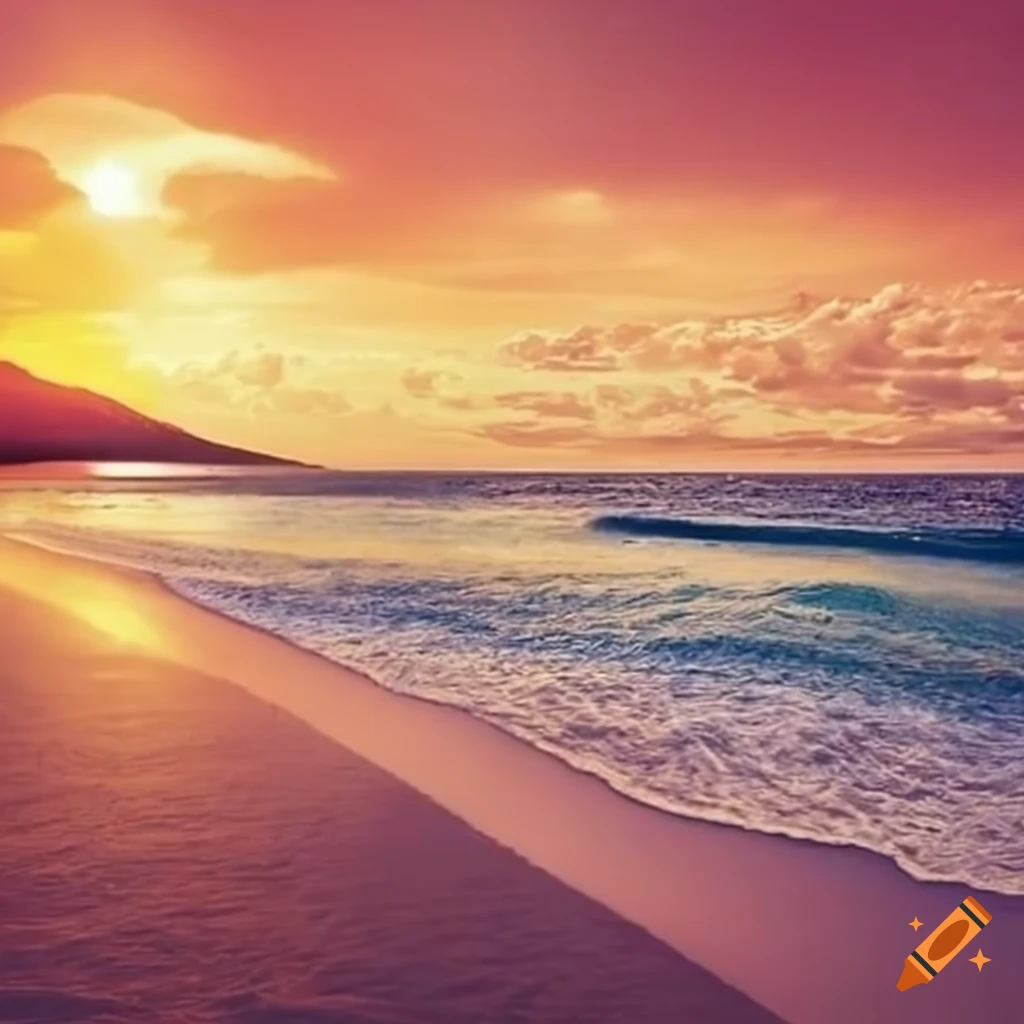 Beach scene