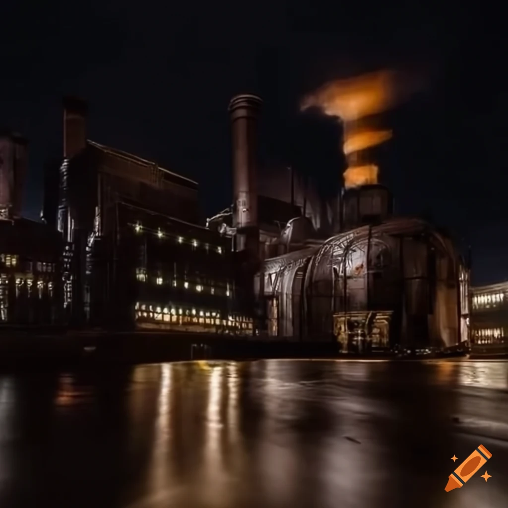 representation-of-the-2nd-industrial-revolution-with-bright-electricity