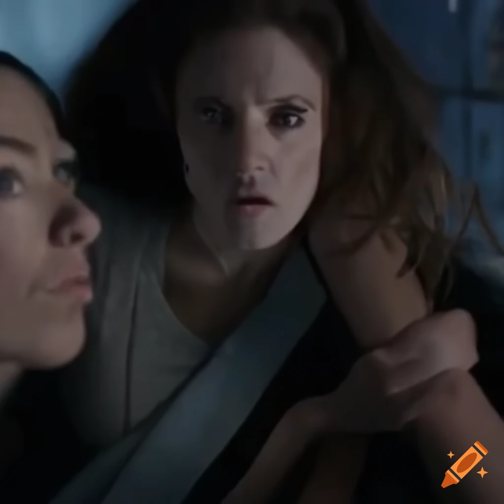 Promo visual for Israeli science fiction series: "Shooting and Crying in Space "