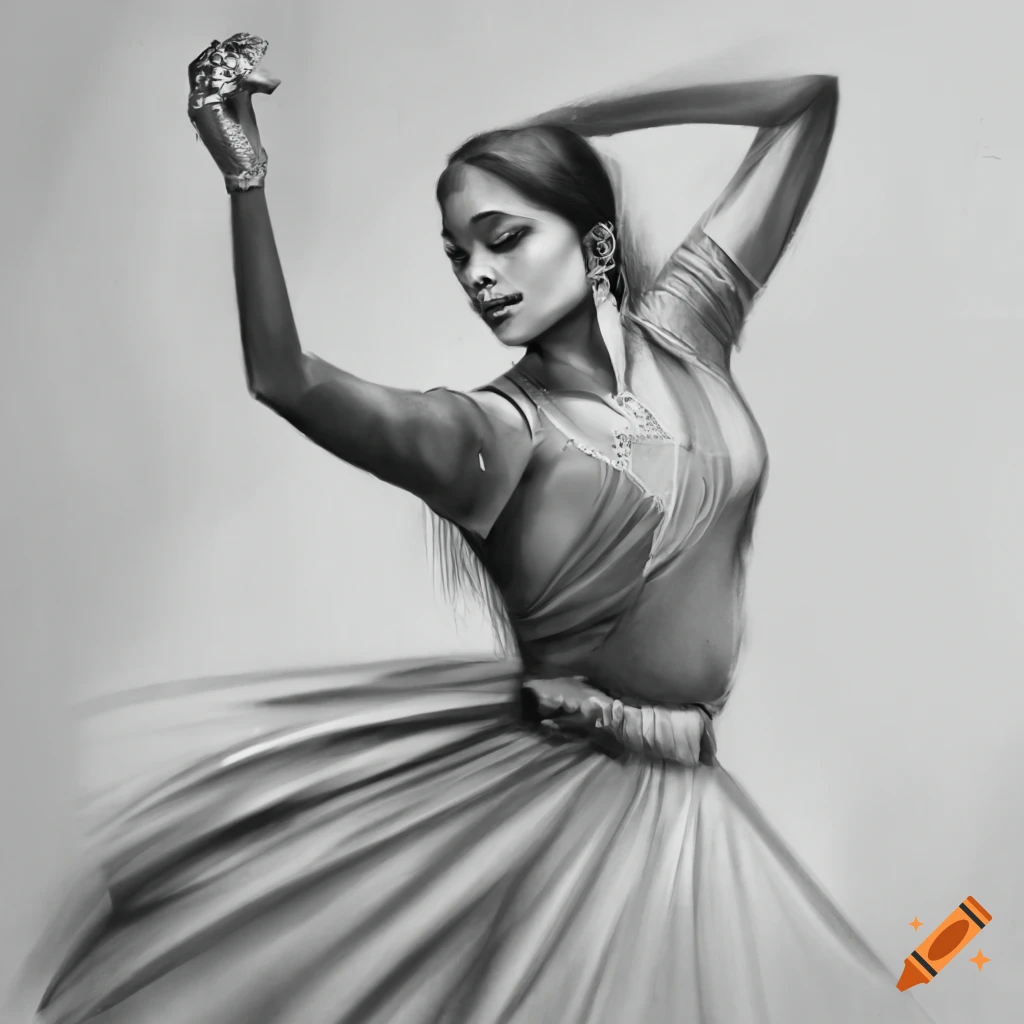 Dancer performing on stage