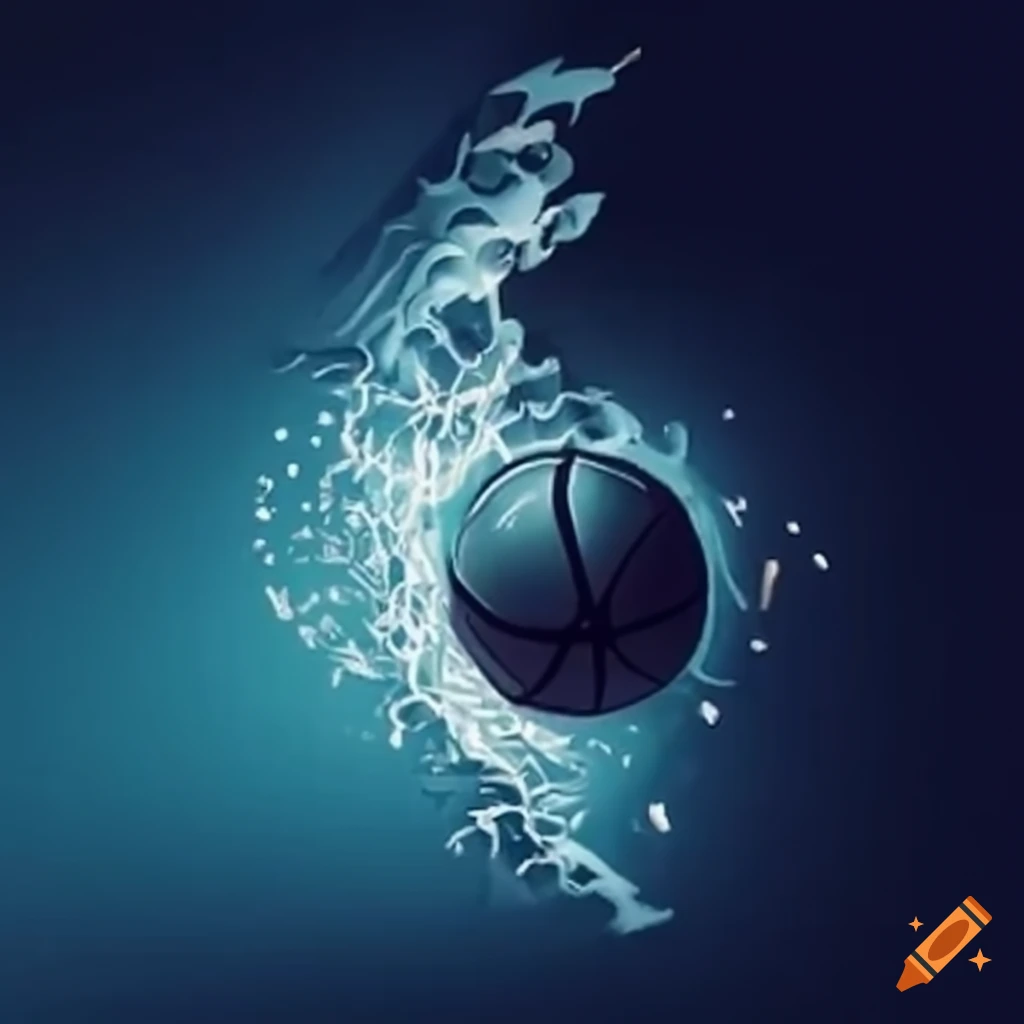 Basketballs falling like hail in a storm on Craiyon