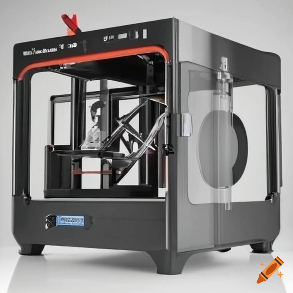 3D printer creating a copy of itself