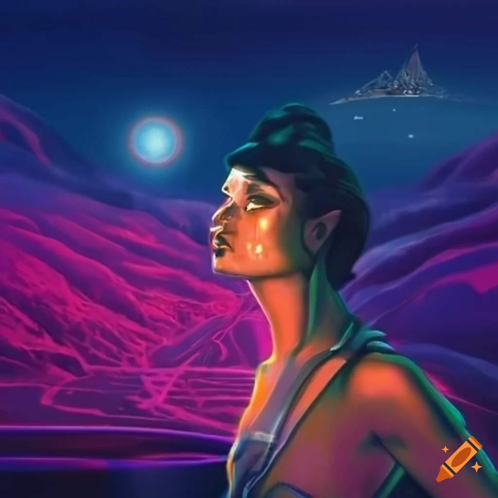 1930s sci-fi magazine cover depicting 'City of Alien Abduction' with retro-futuristic elements