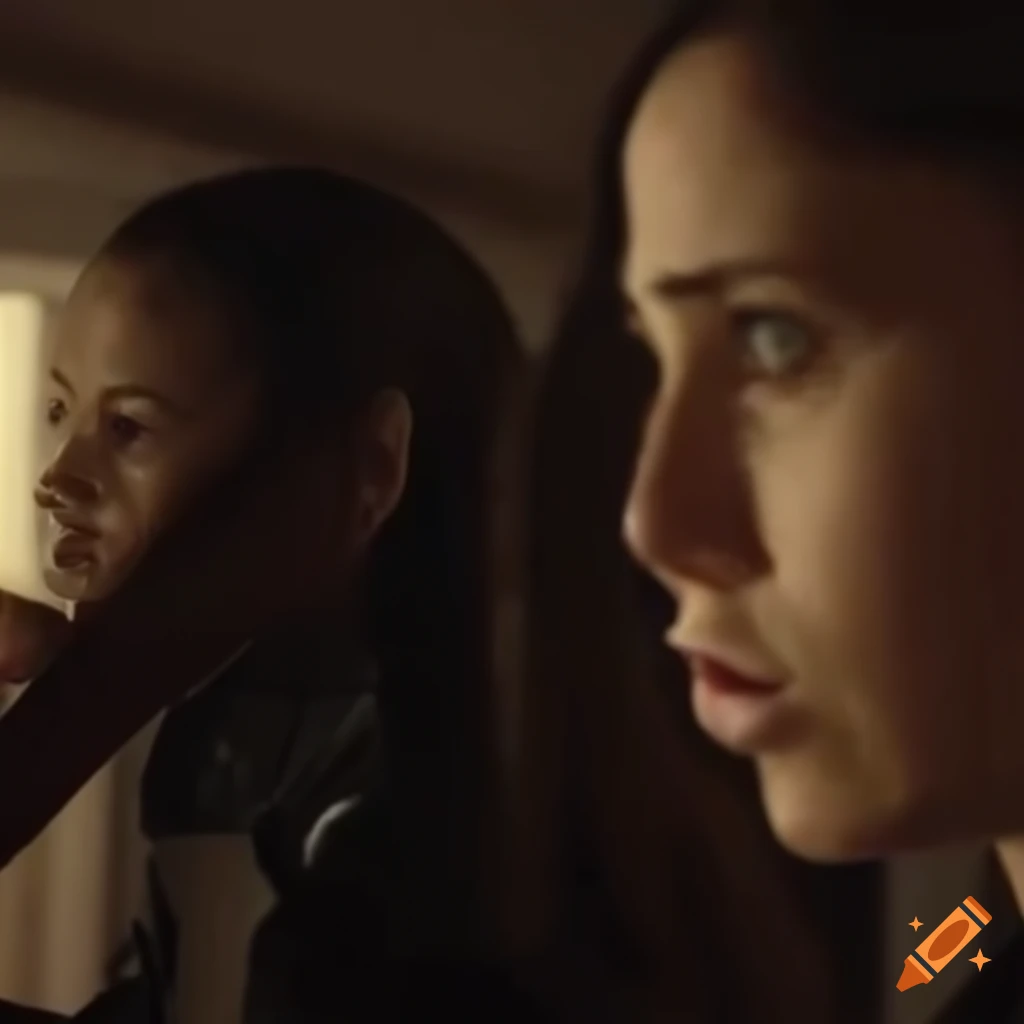 Promo visual for Israeli science fiction series: "Shooting and Crying in Space "