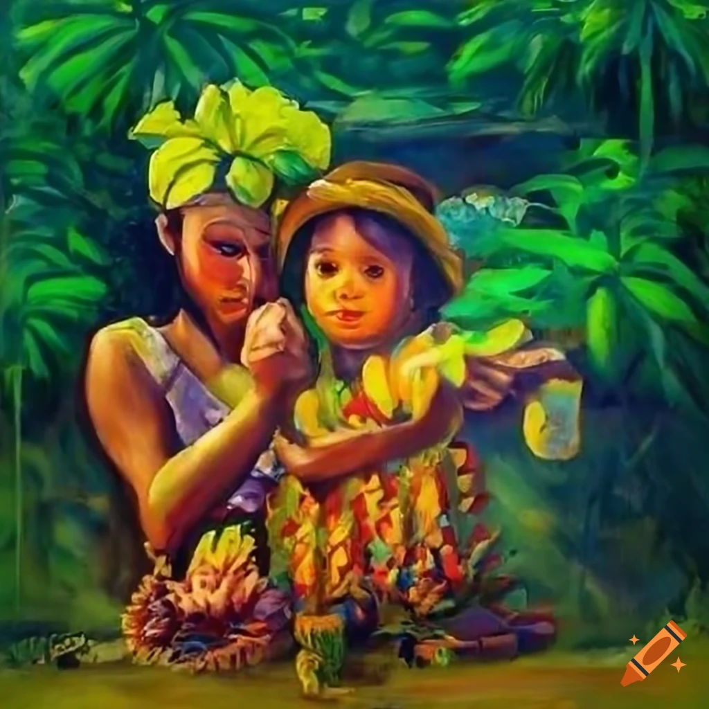 Philippines culture painting on Craiyon