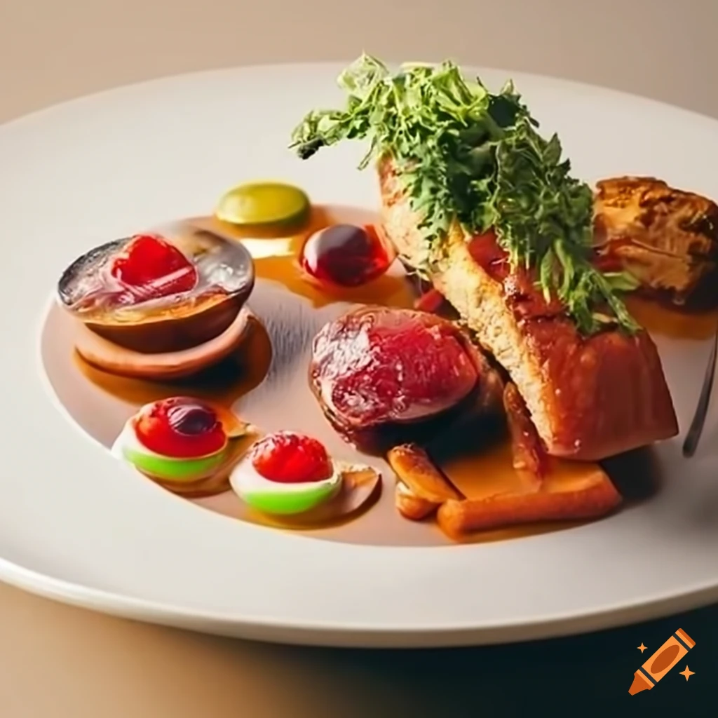 Gourmet cuisine concept