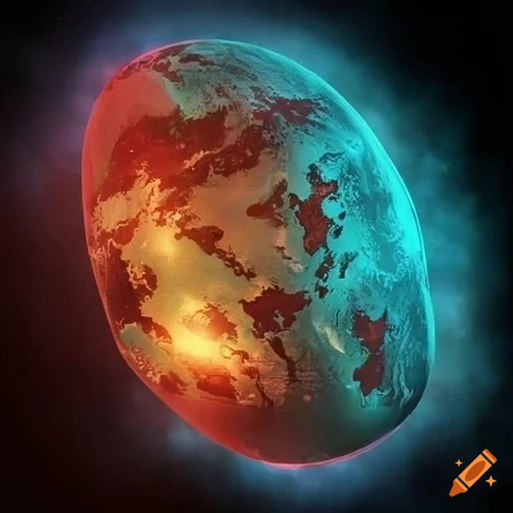 High definition fictional map