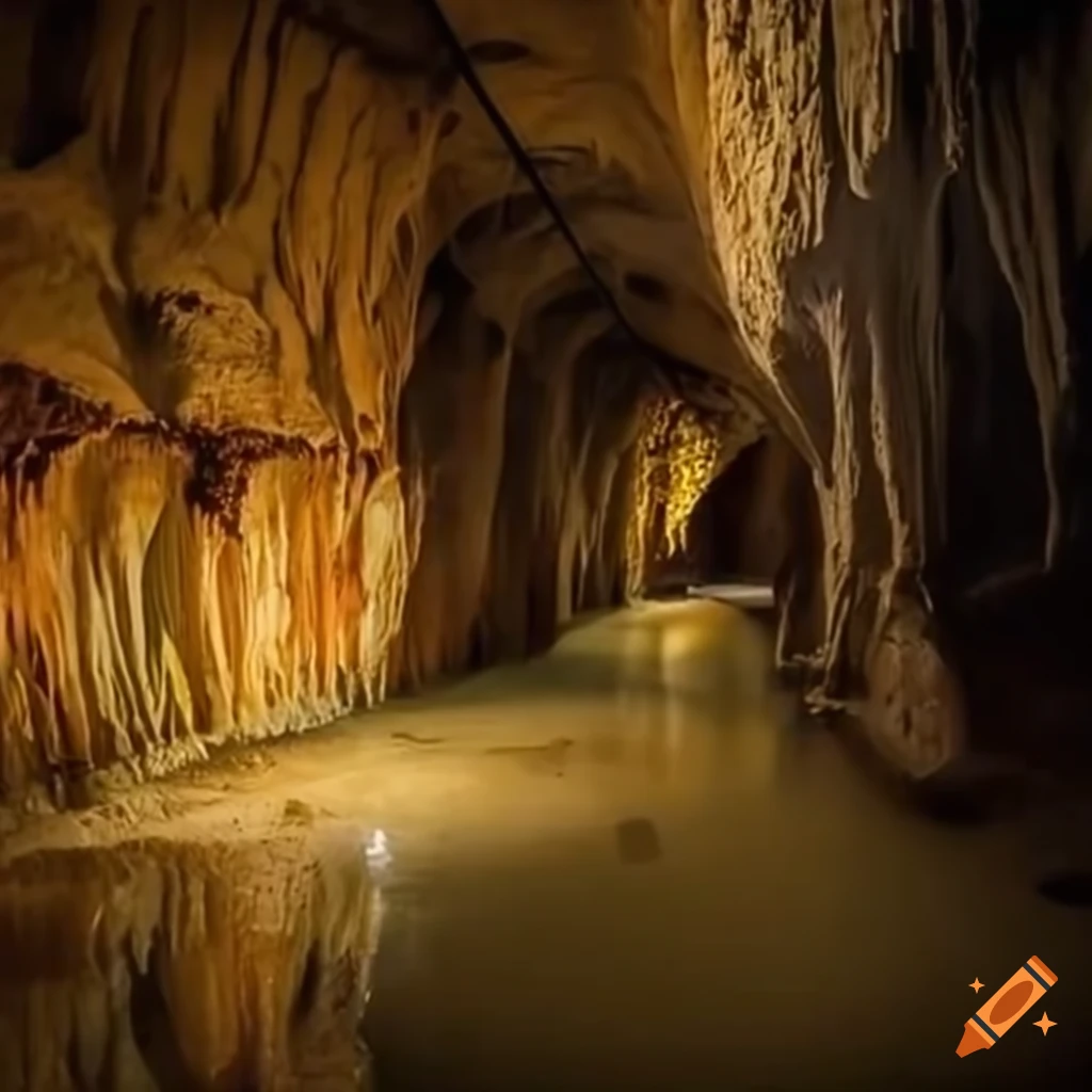 Mysterious underground cavern in the sewers
