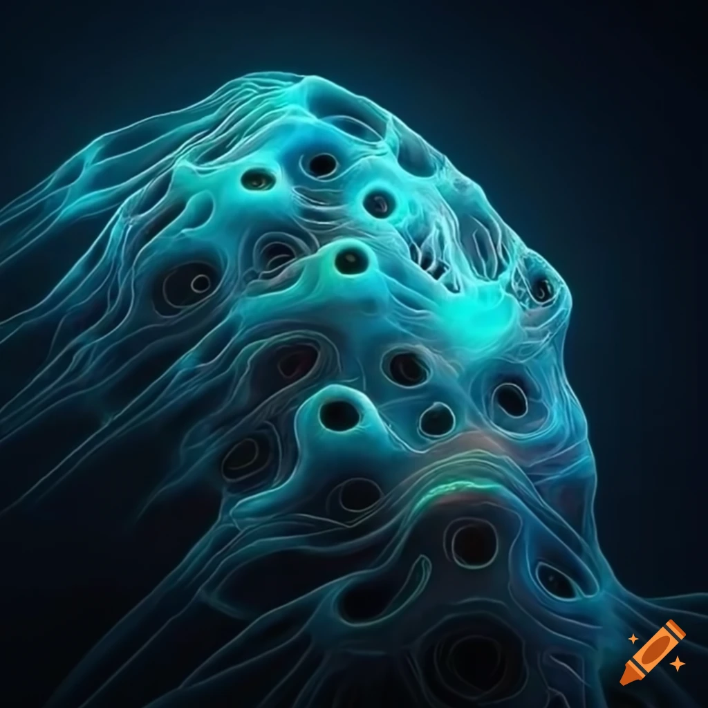 Rich and varied abstract art with tremendous complexity on Craiyon