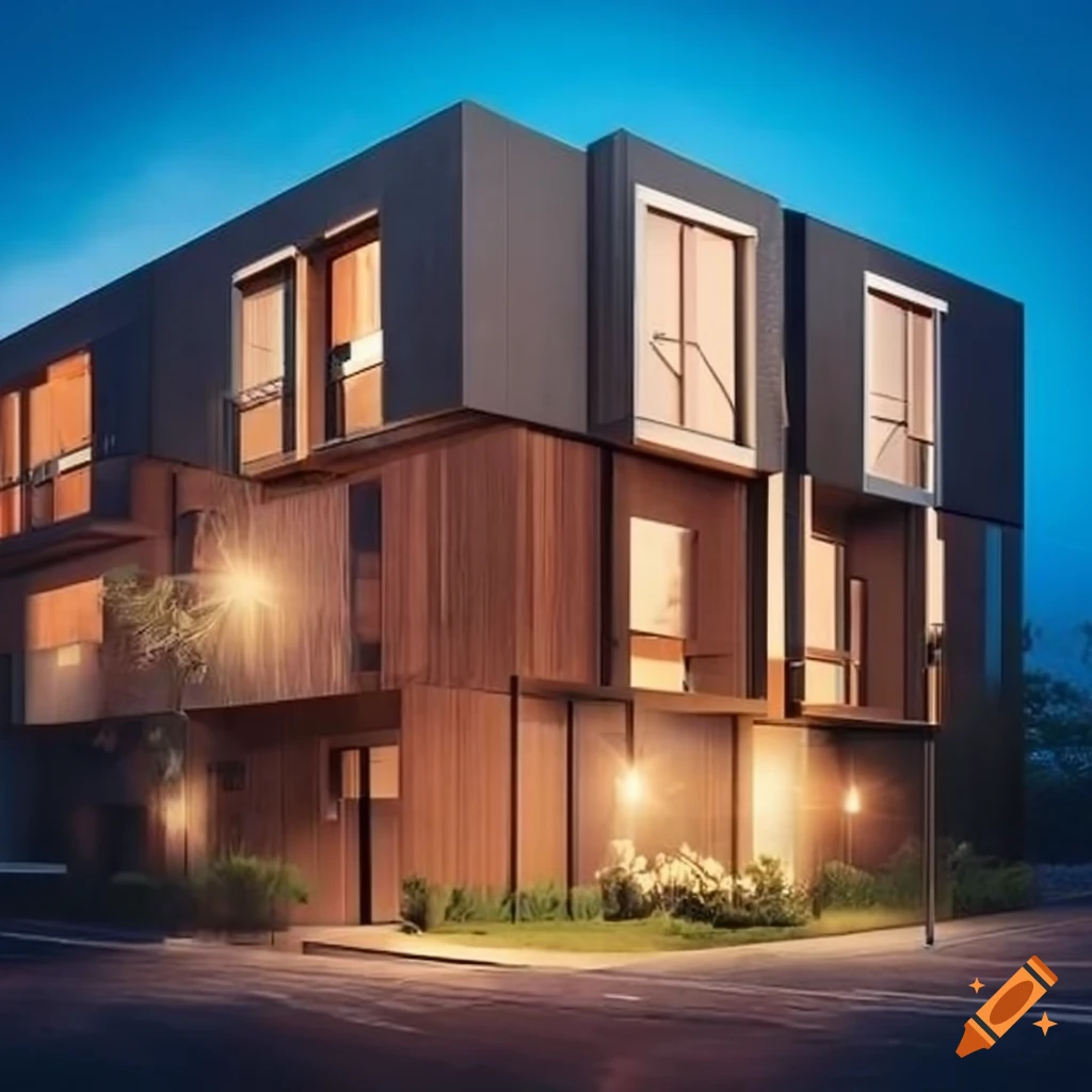 Modern residential community with friendly neighbors