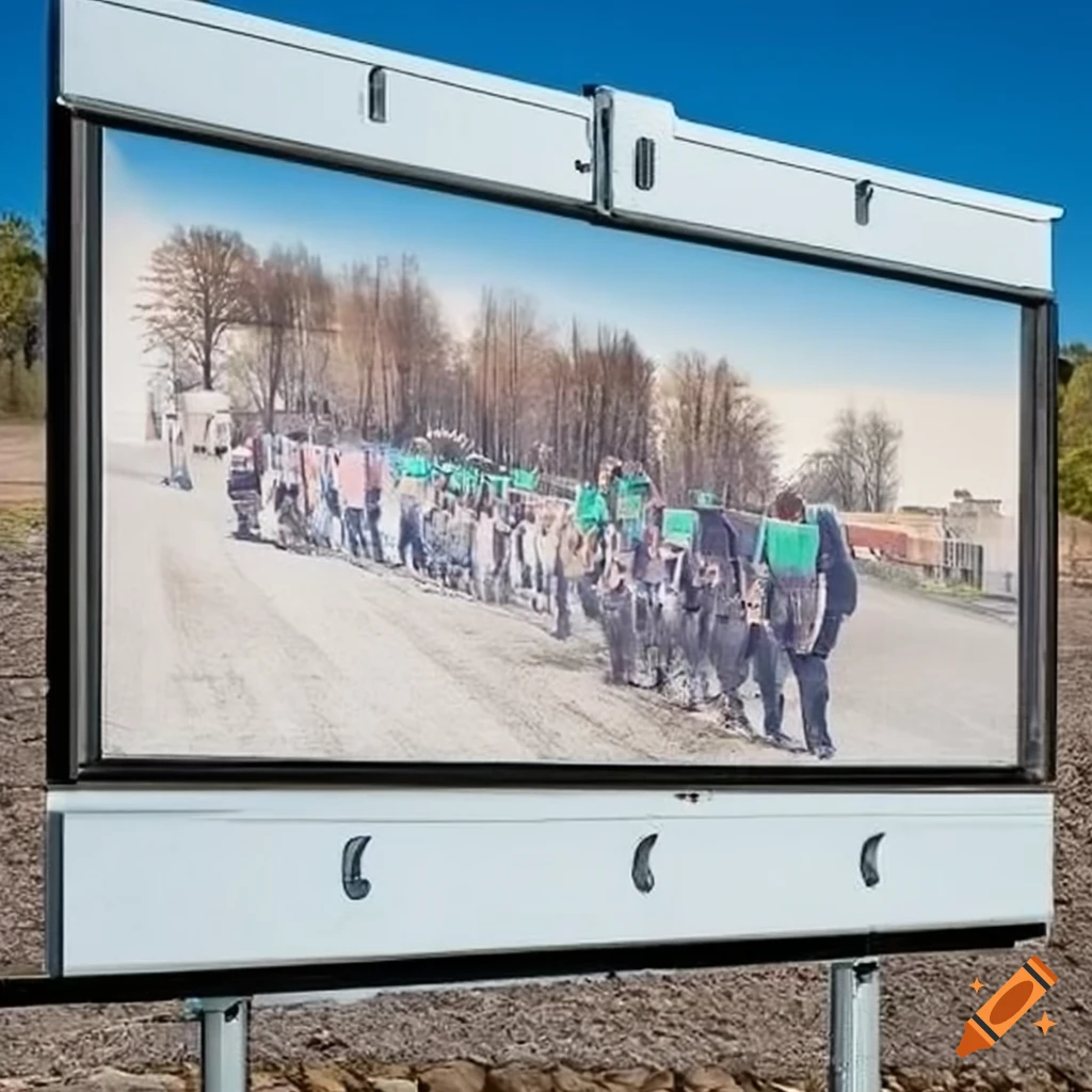 Large outdoor sign