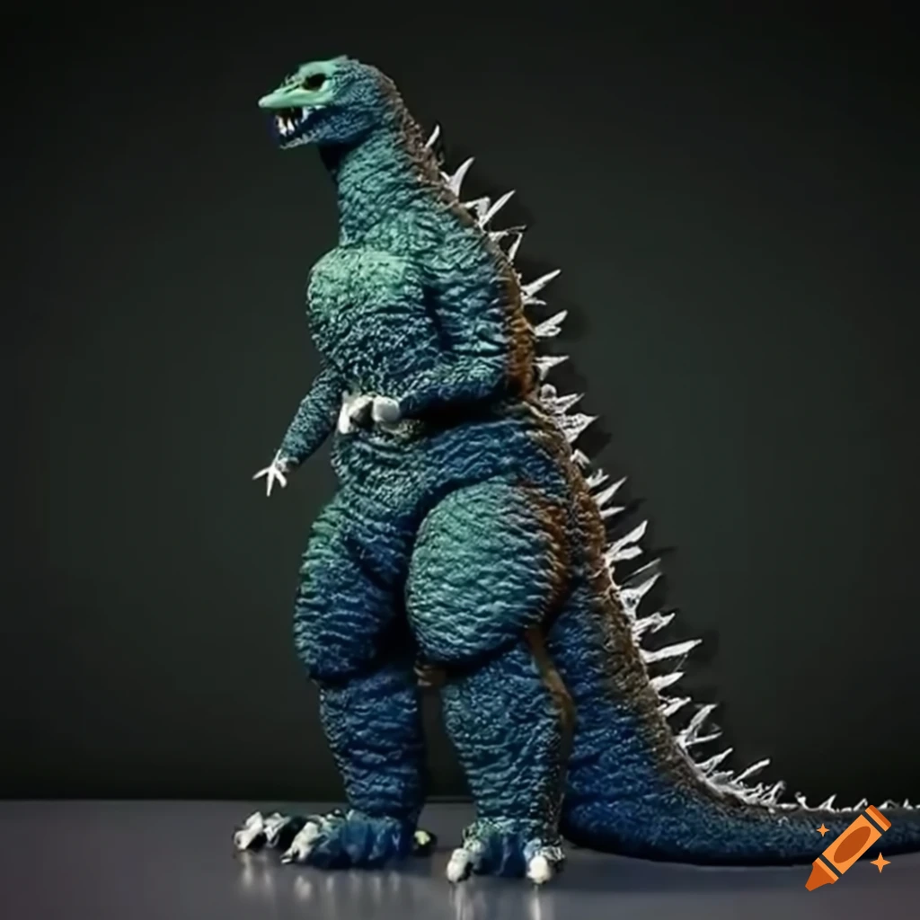 Powerful Godzilla Dragonball Z Character made of Zircon