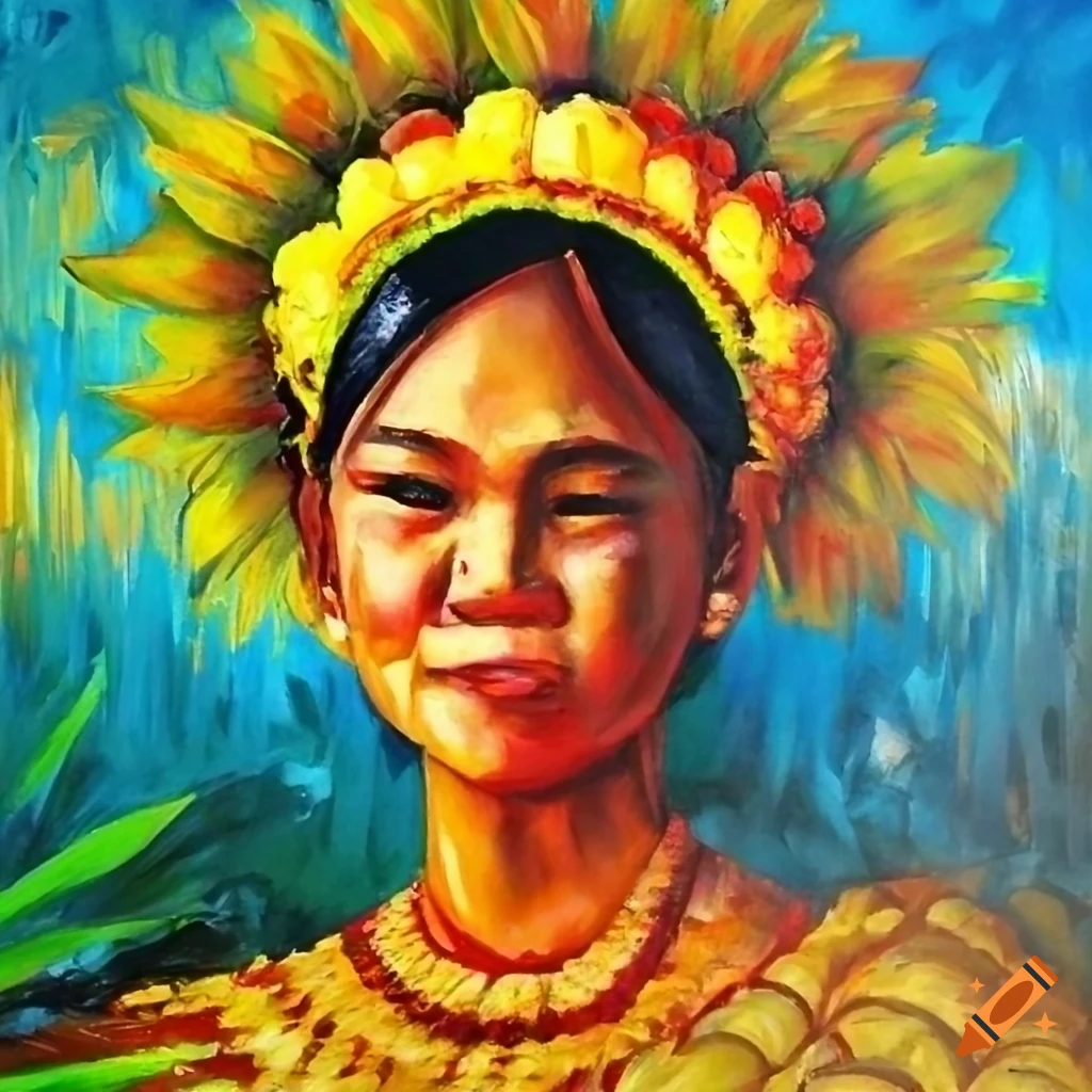 Philippines culture painting on Craiyon