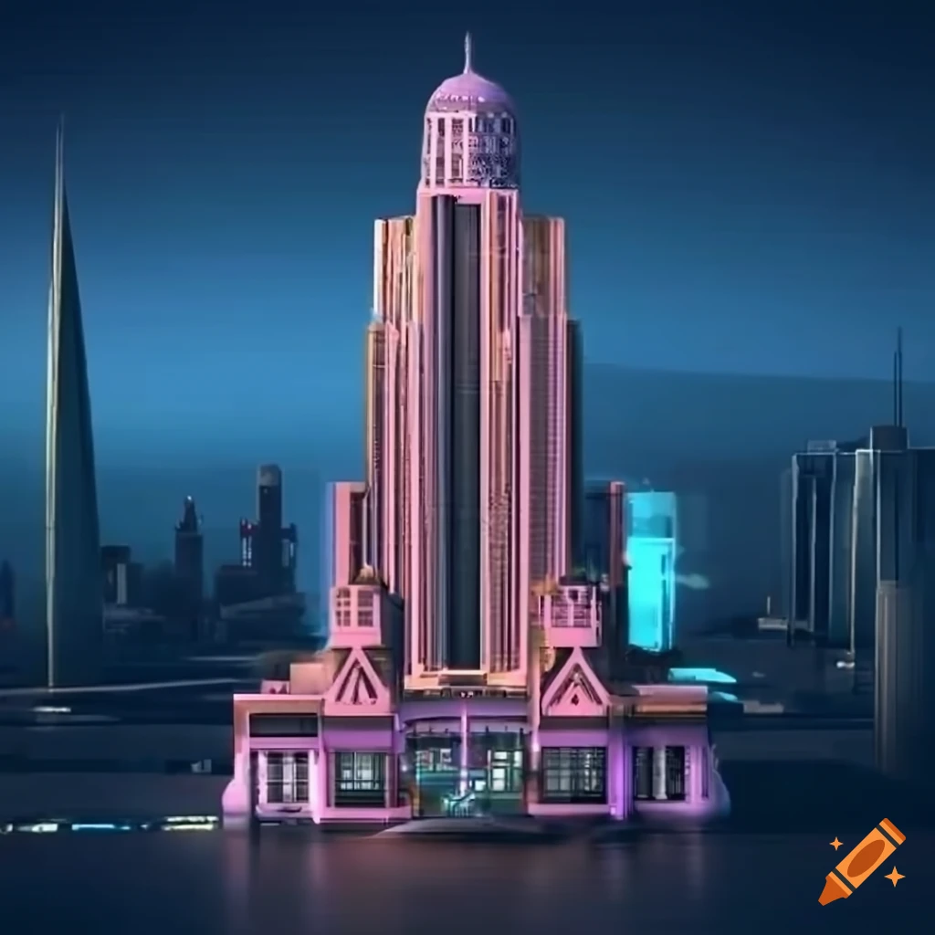 photo-realistic-cityscape-with-art-deco-and-futuristic-architecture-on