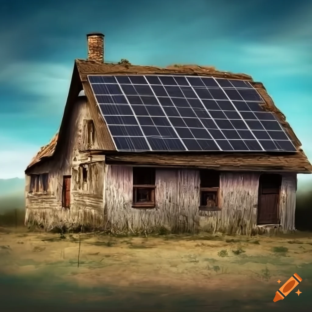 photo-realistic-old-village-house-with-photovoltaic-on-the-roof-on-craiyon