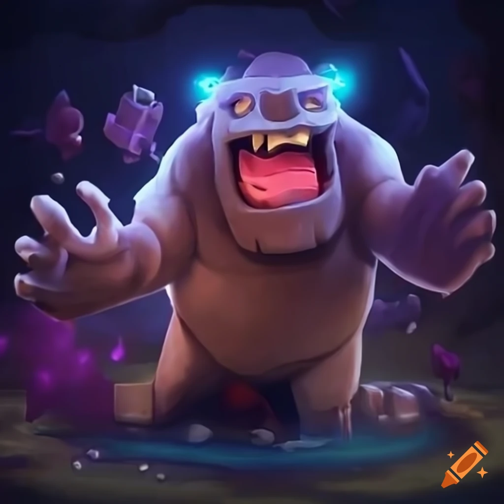 Apocalyptic monster from Clash Royale