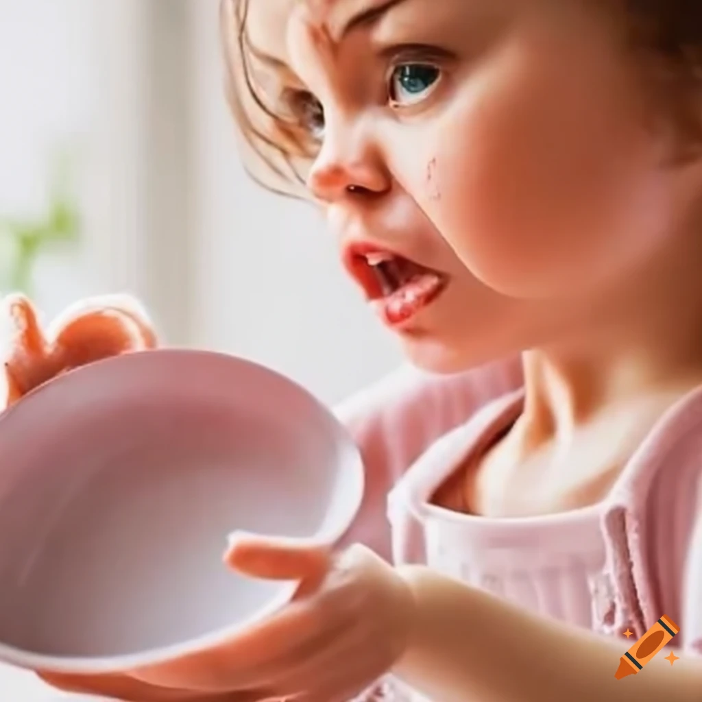 Woman washing dishes at home