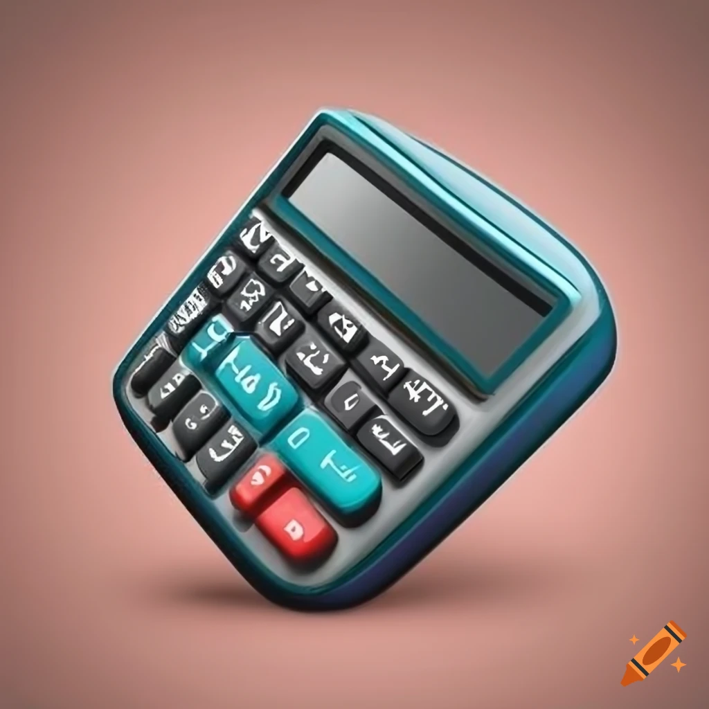 Large calculator on craiyon