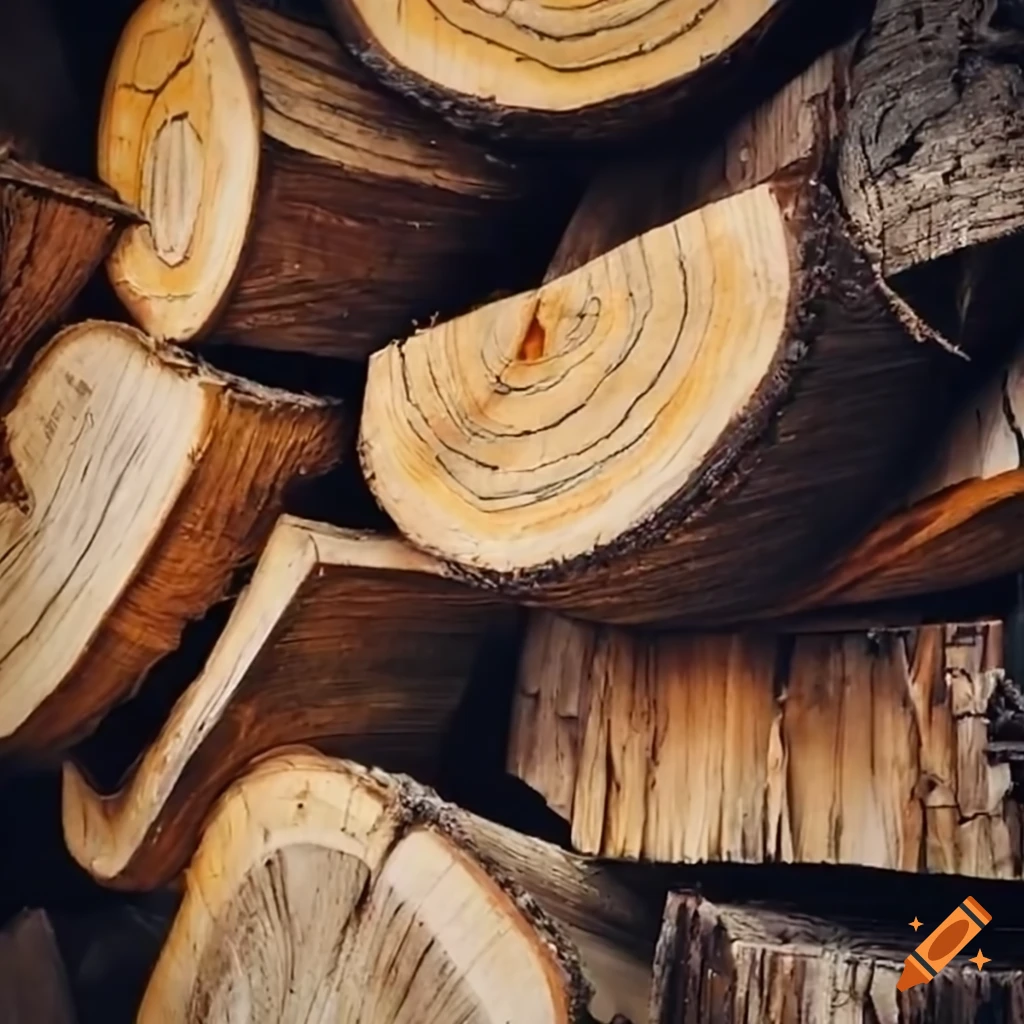 Pile of firewood