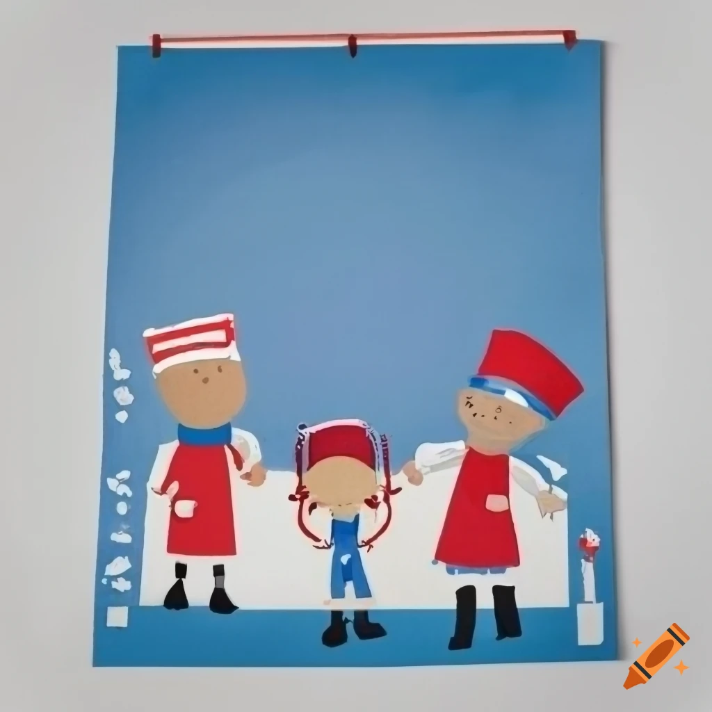 poster-for-3rd-grade-class-project-on-professions-with-blue-white-and