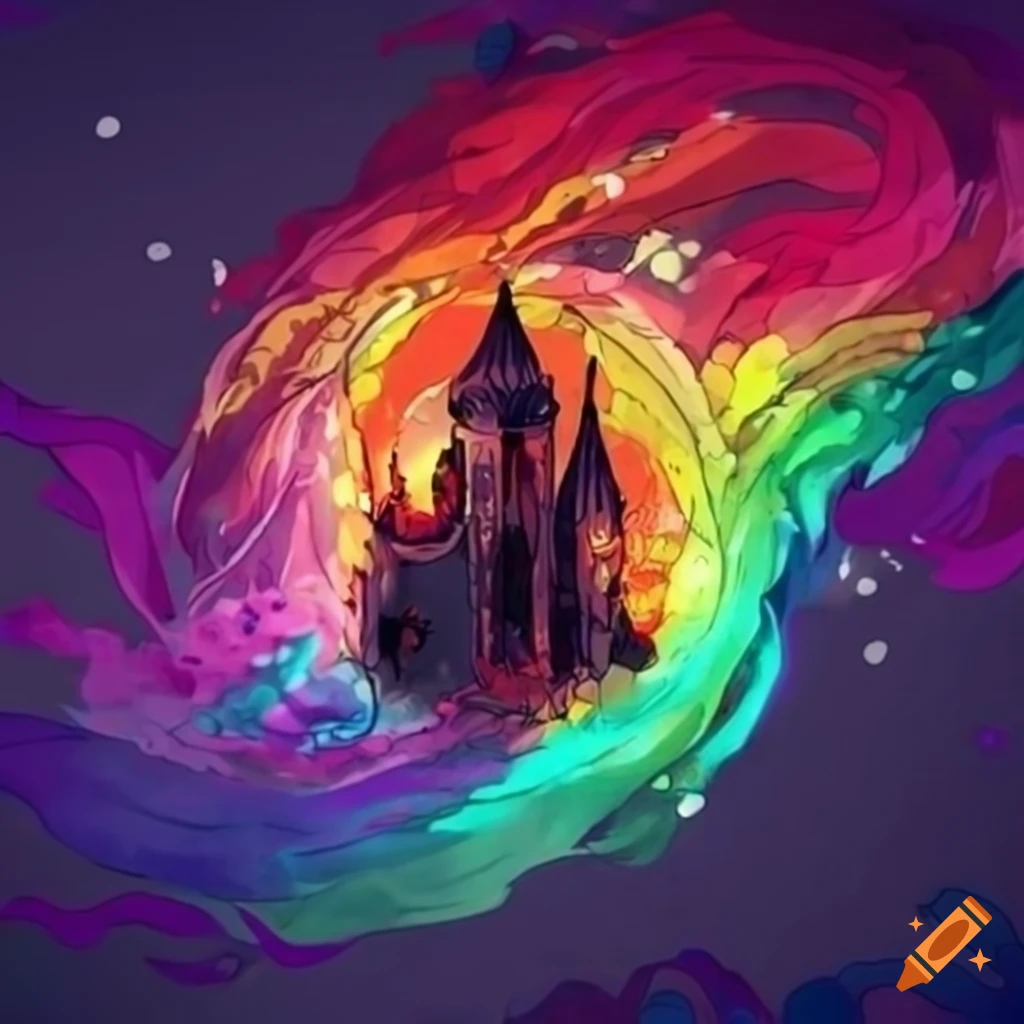 Harry potter themed wallpaper on Craiyon