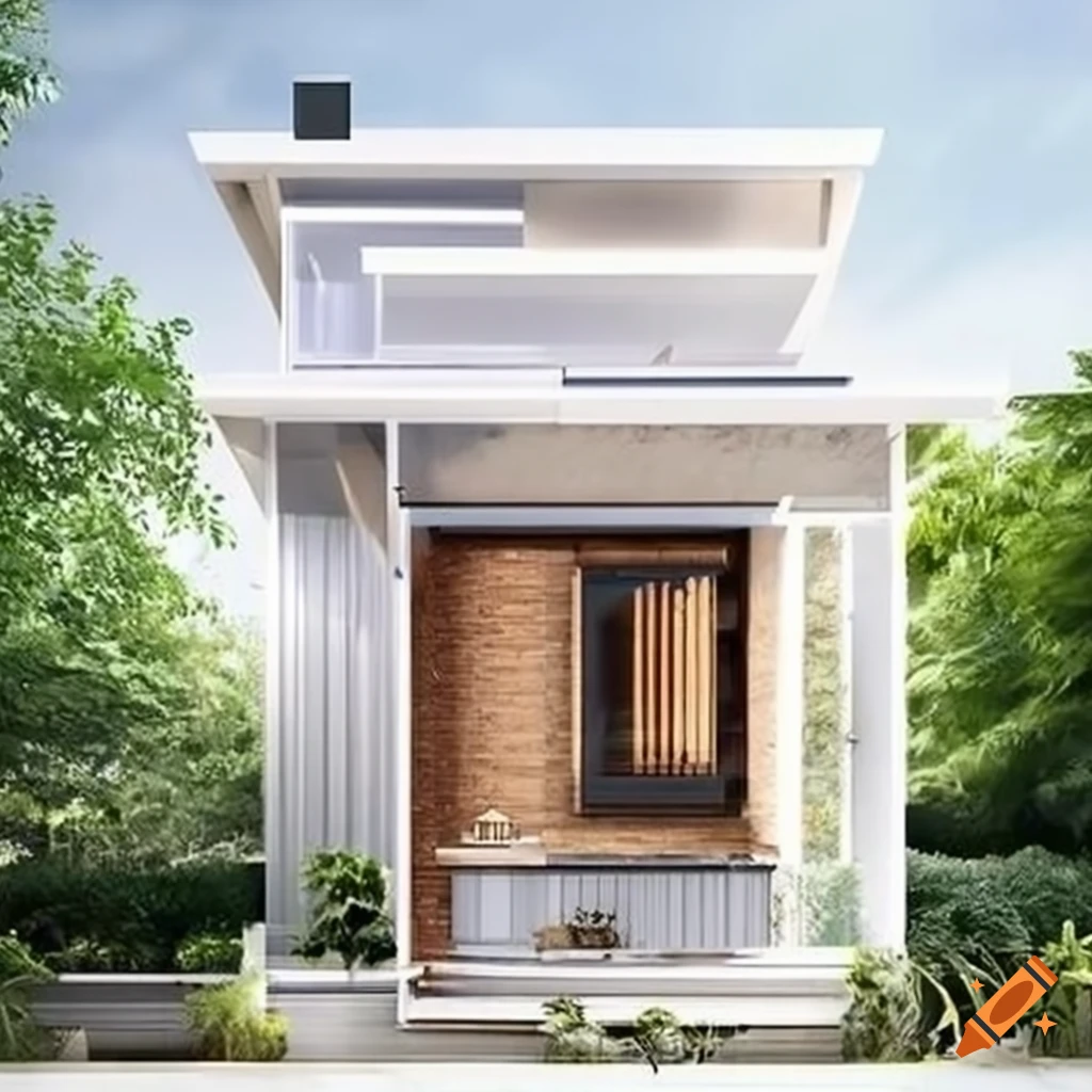 Thiết kế nhà cấp 4 gác lửng 3 phòng ngủ và 1 phòng khách