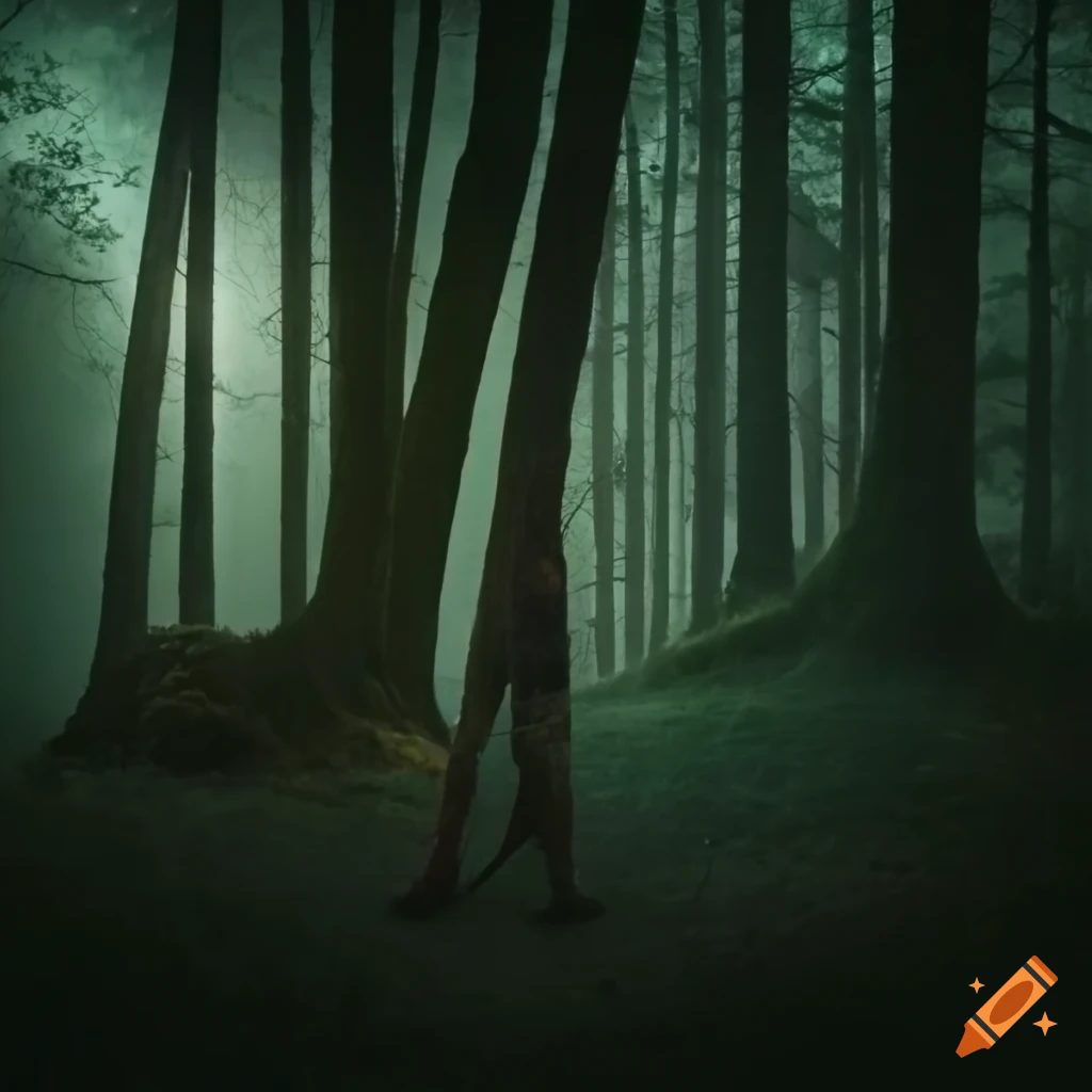 Forest and play of light