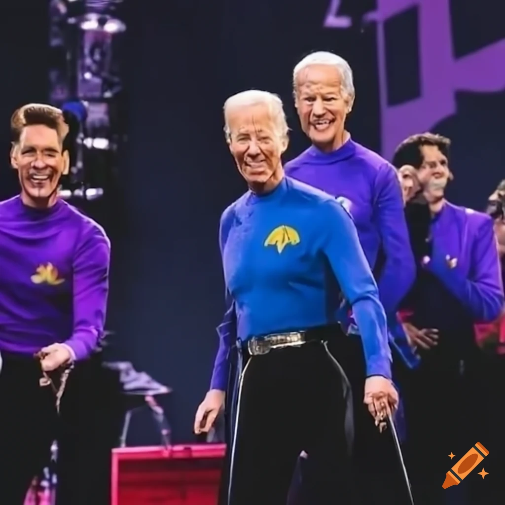Wiggles music performance at a packed concert venue