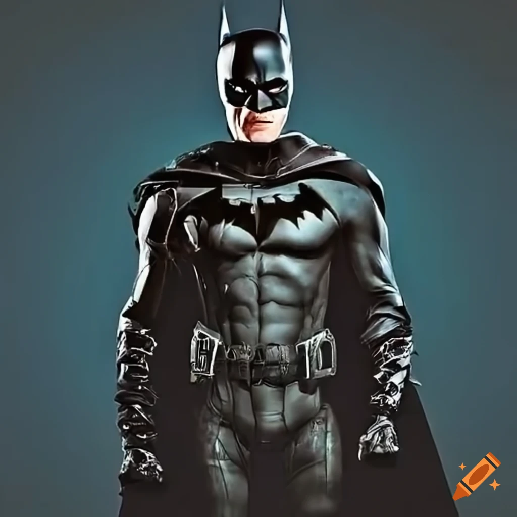 Batman skydiving on Craiyon