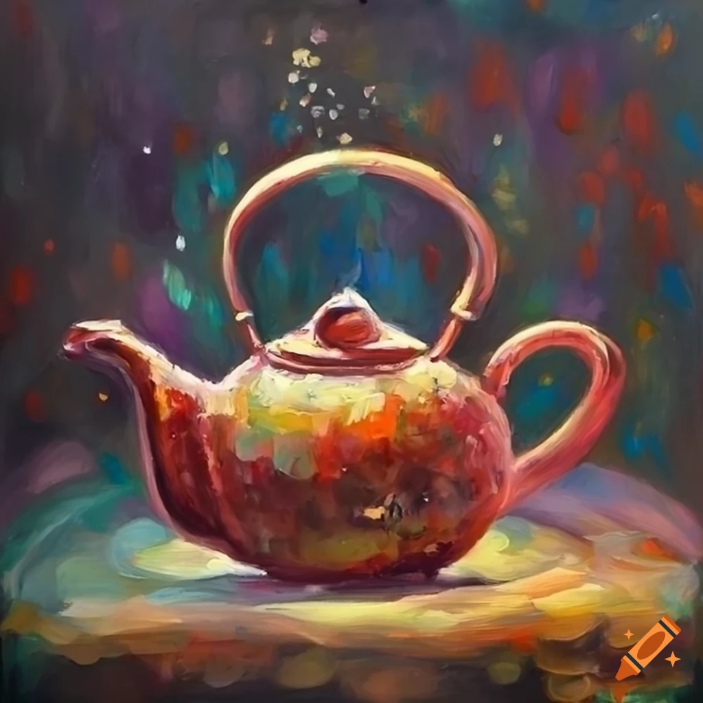 Magical Teapot Oil Painting On Craiyon magical-teapot-oil-painting-on-craiyon
