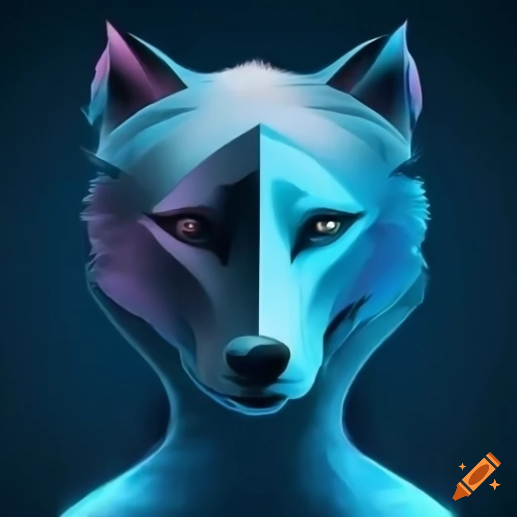 Crypto Airdrop Channel logo with blockchain references and a wolf silhouette