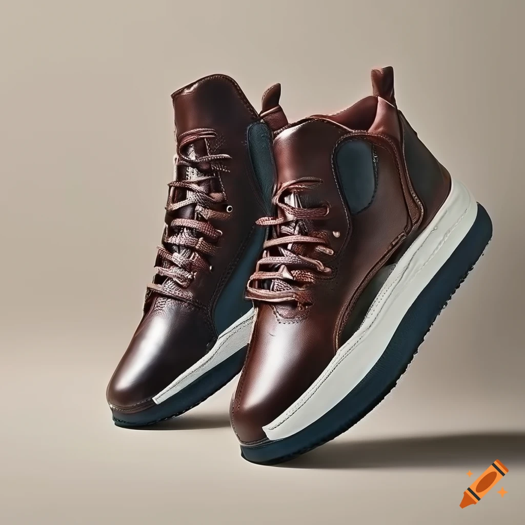 Cuir sneaker mid