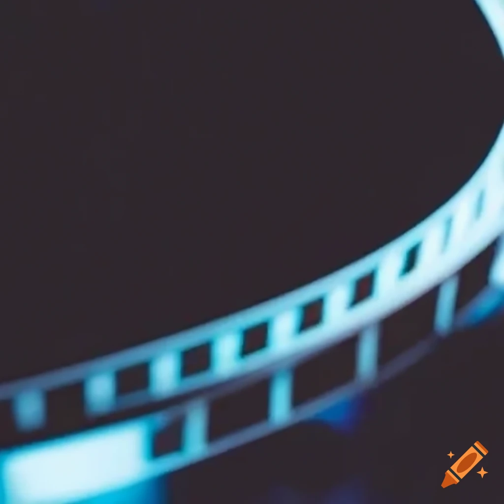 Cinema and film reel banner for YouTube channel