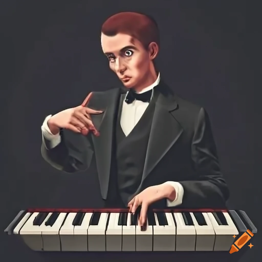 Person with six fingers playing the piano