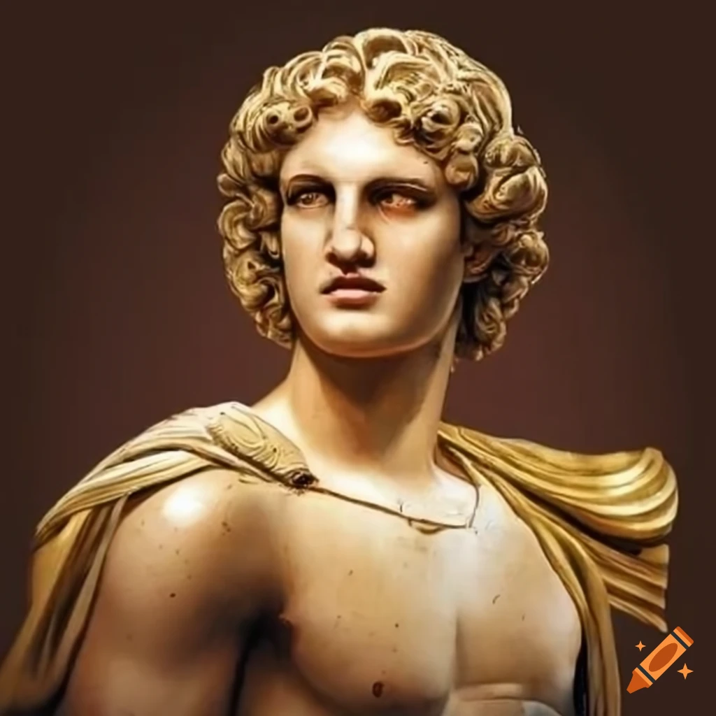 alexander-the-great-sculpture-on-craiyon