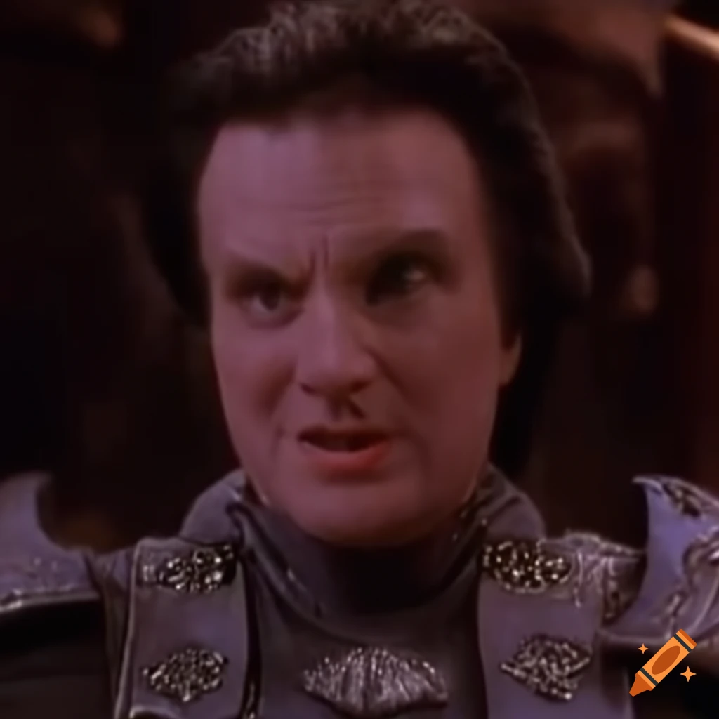 1990s babylon 5 scene: