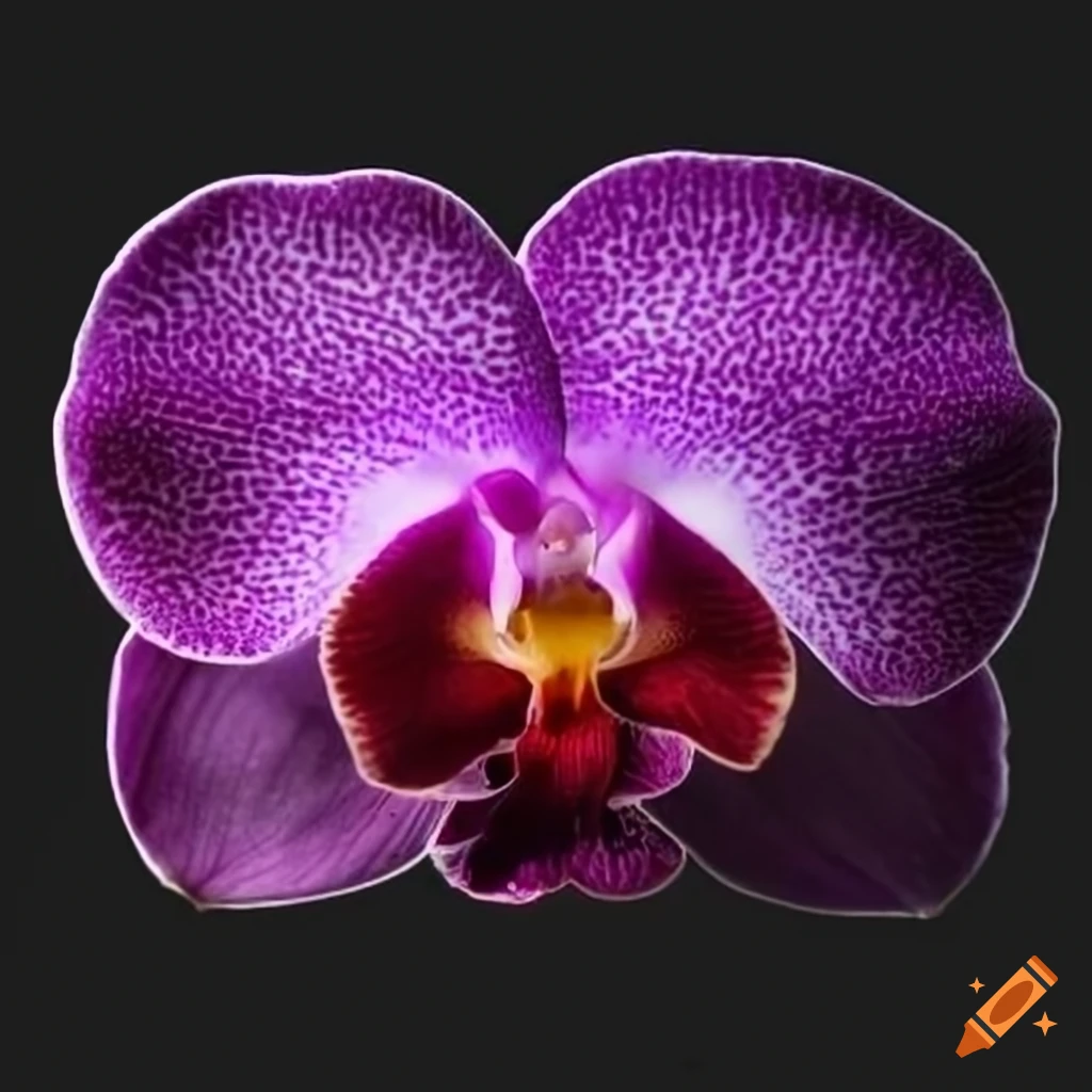 Lightning orchid on Craiyon