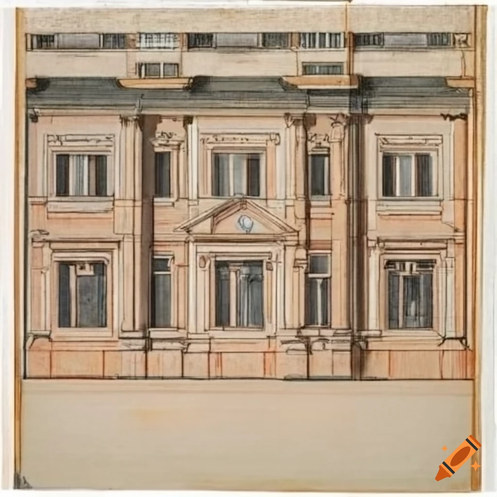 Layout and purpose of commercial and administrative upper floors