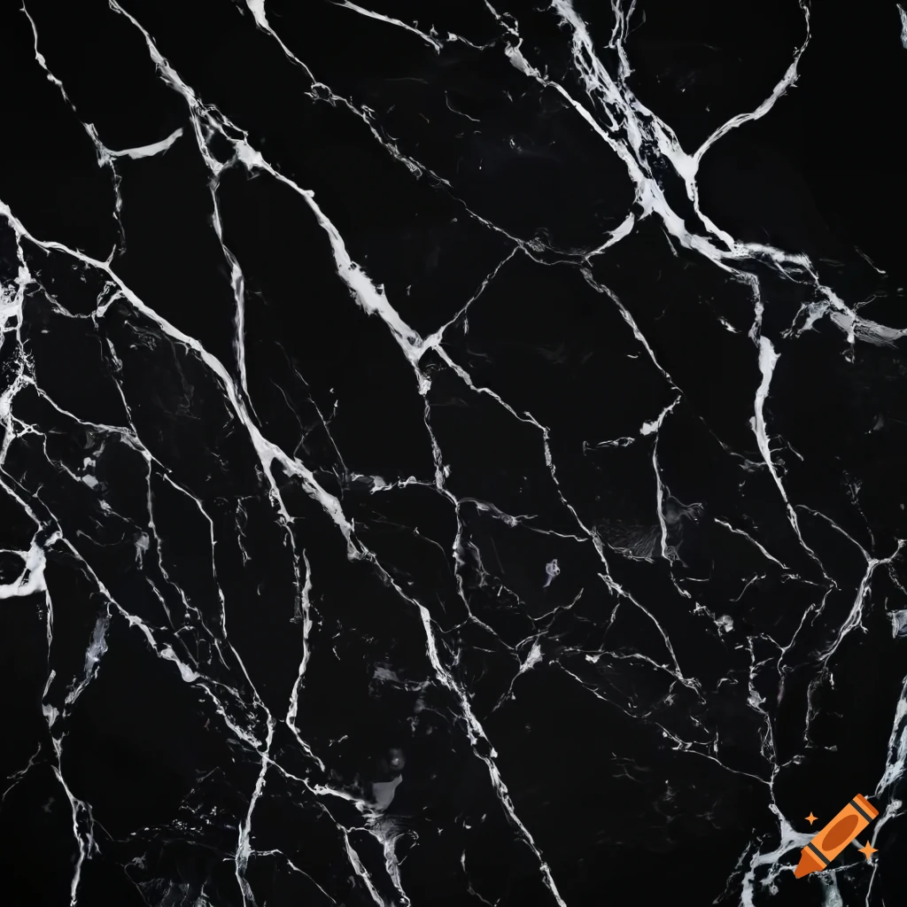 Black marble texture