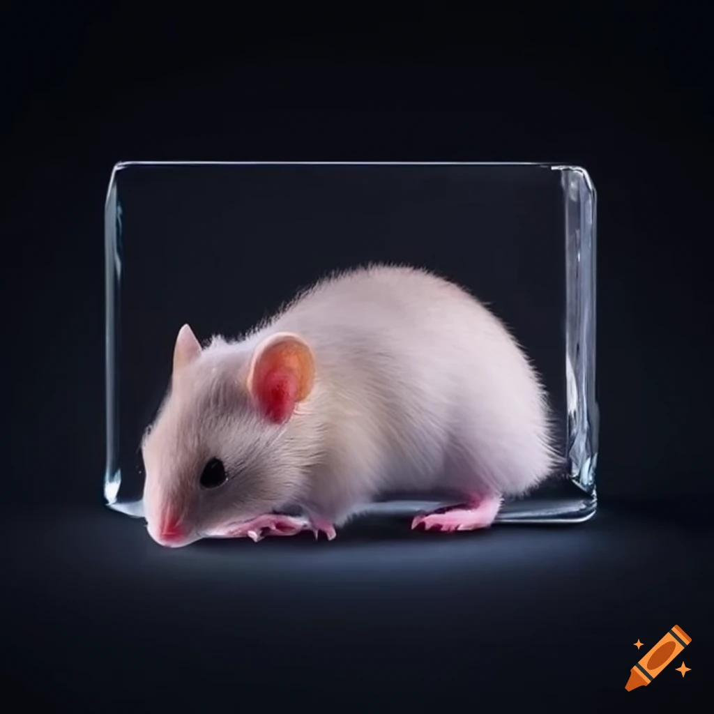 Mice in a crystal box