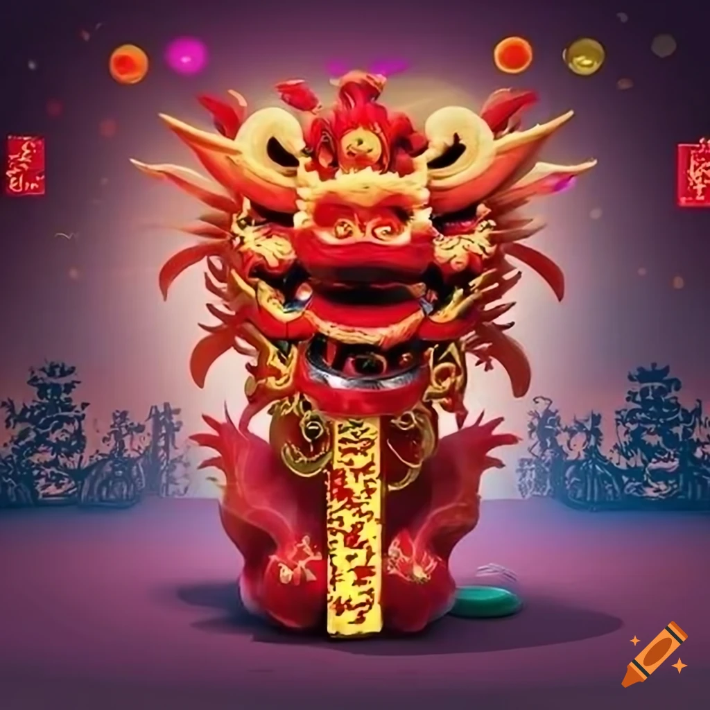 Chinese New Year wishes with a reference to the Wood Dragon and high IT quality service