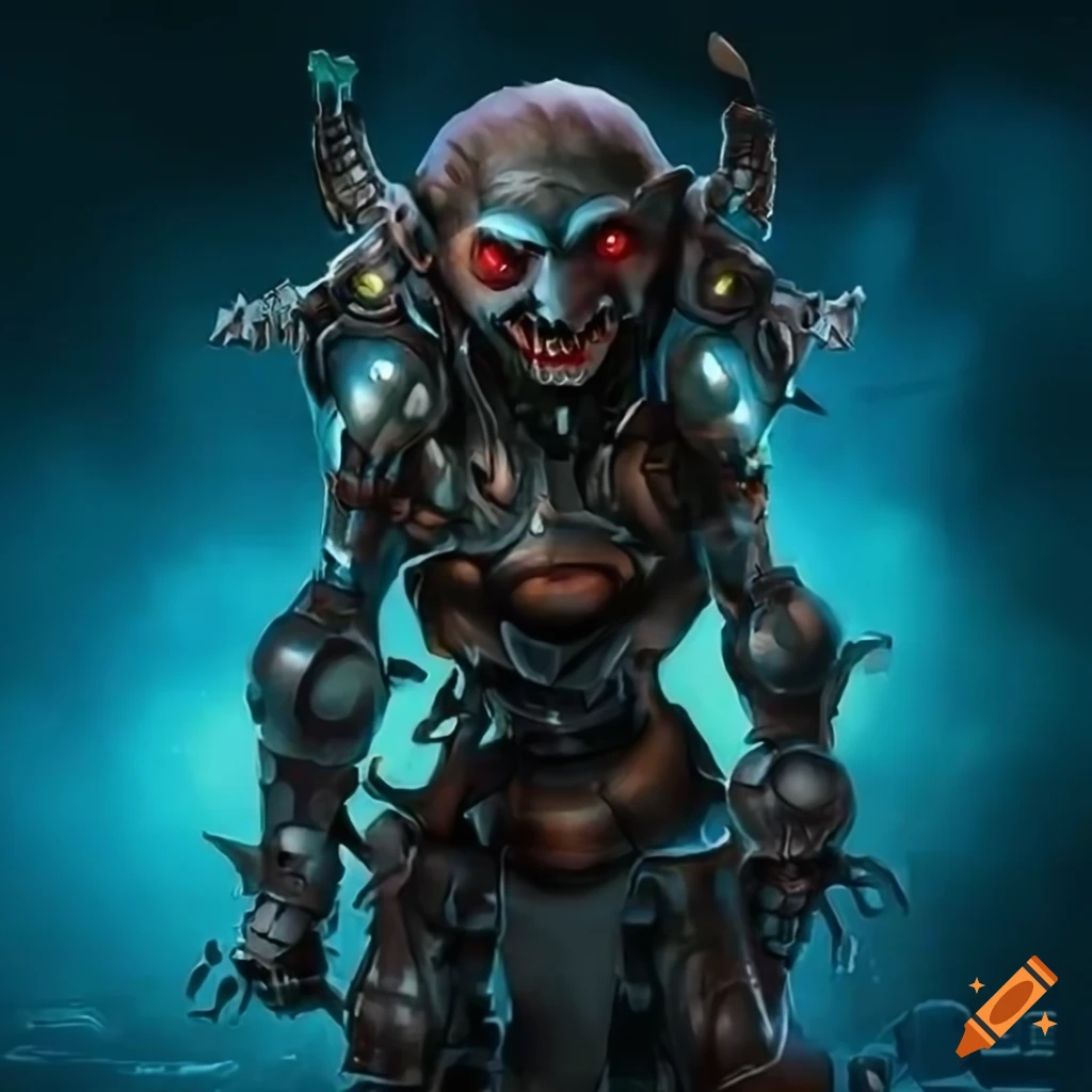 Robot goblin on Craiyon