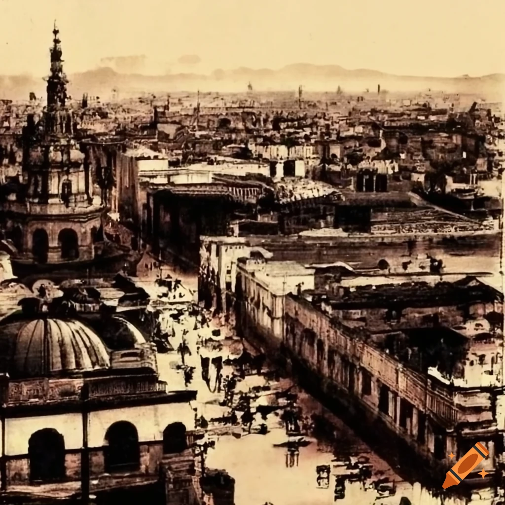 Guadalajara, Mexico in 1850