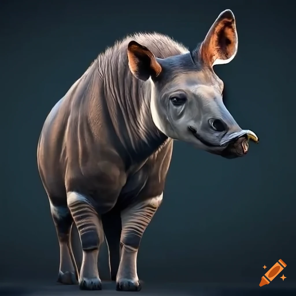 Entelodon in Asian savannah