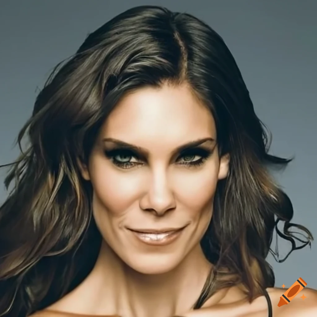 Portrait of daniela ruah on Craiyon